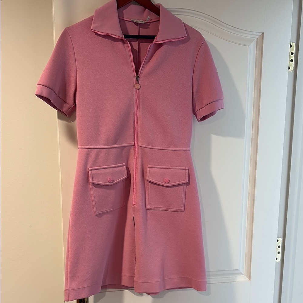Moncler Pink polo dress